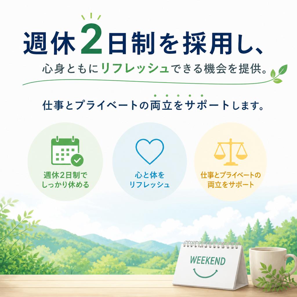 安定した収入と充実したプライベート