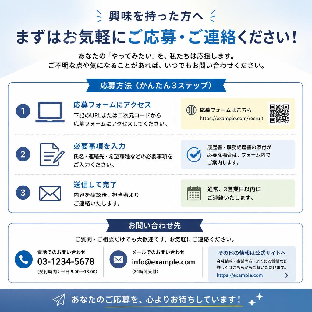 今すぐ応募を！理想の未来を手に入れよう