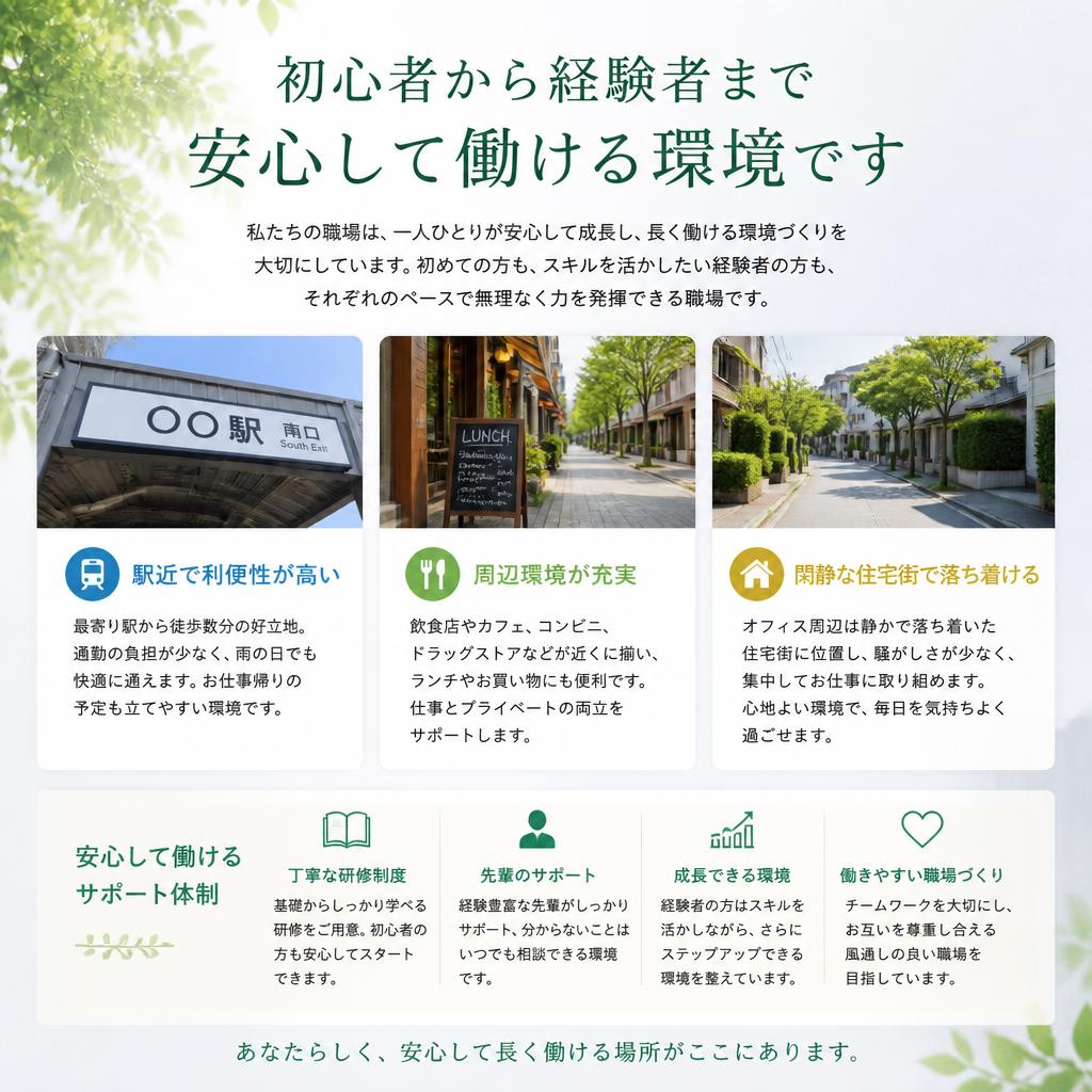 職場環境のご紹介