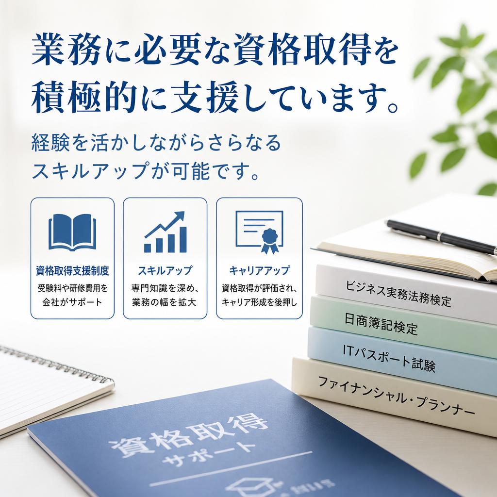 資格取得支援制度