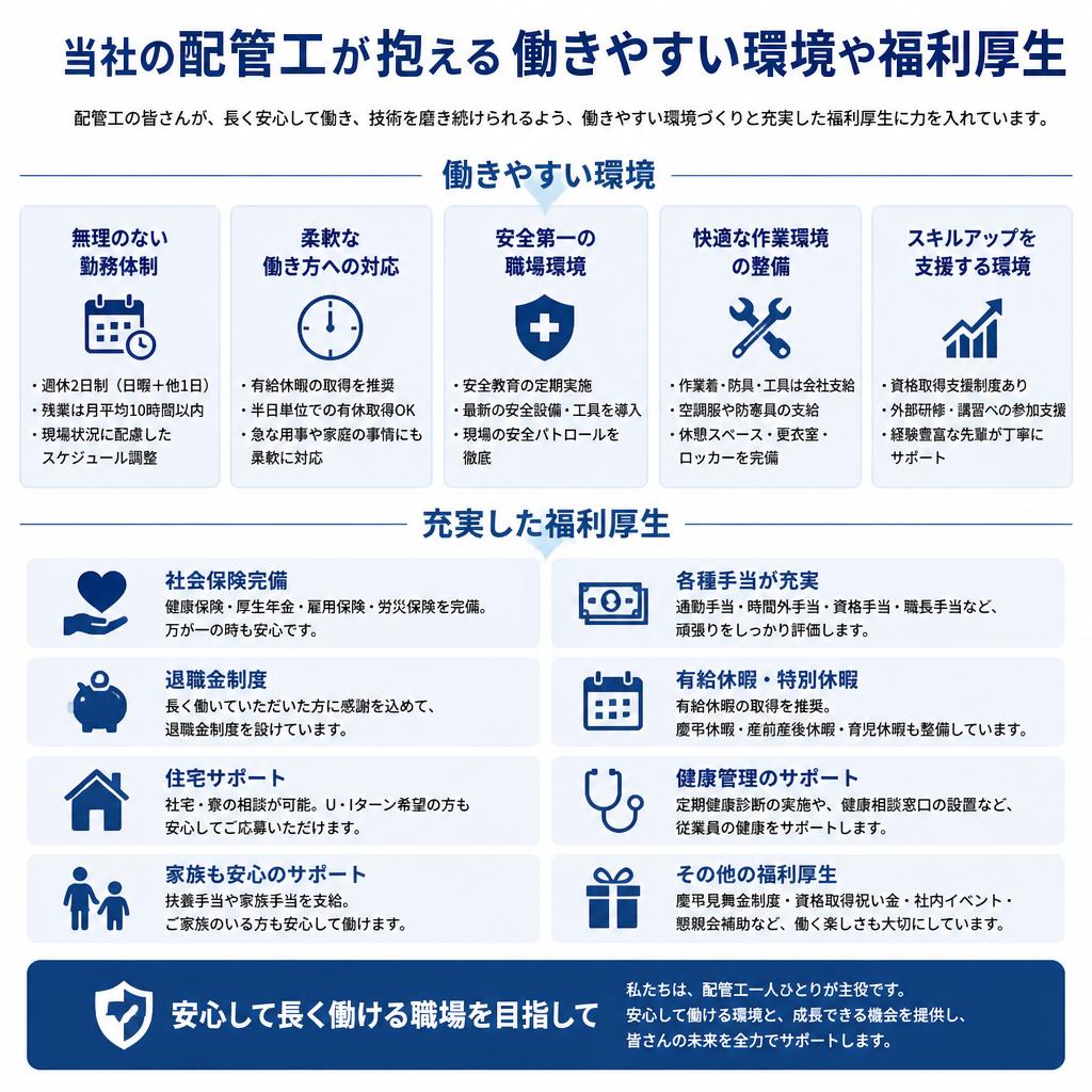 5. 働きやすさが魅力の職場環境