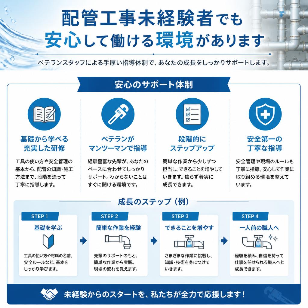 充実したサポート体制