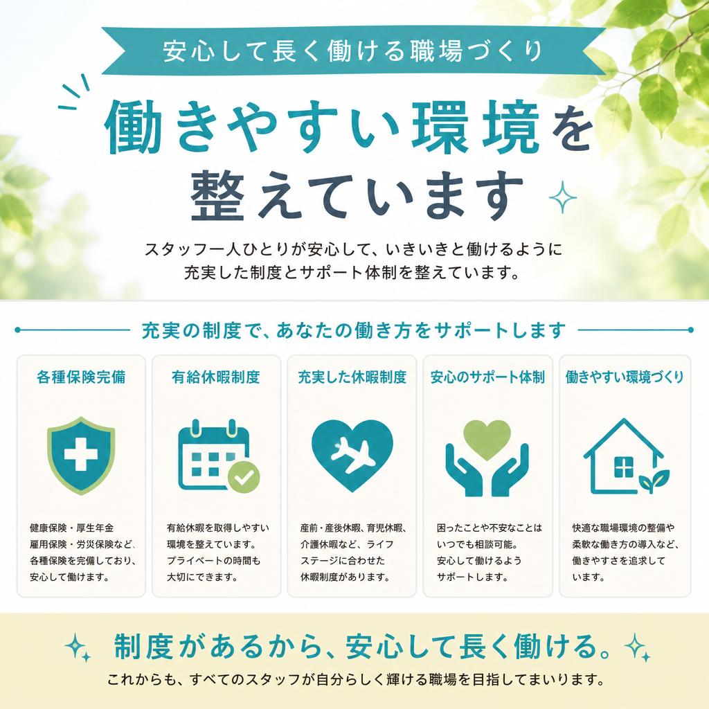 福利厚生の充実