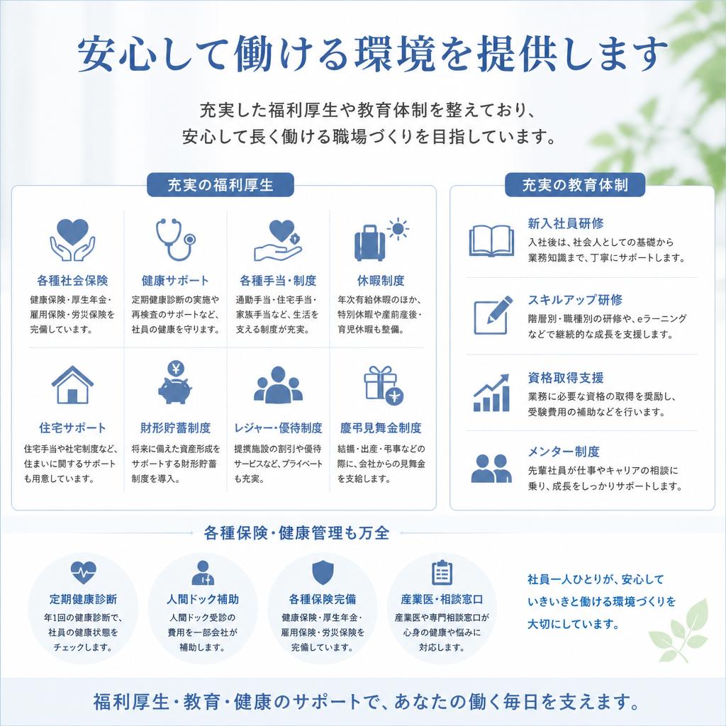 4. 働きやすい職場環境