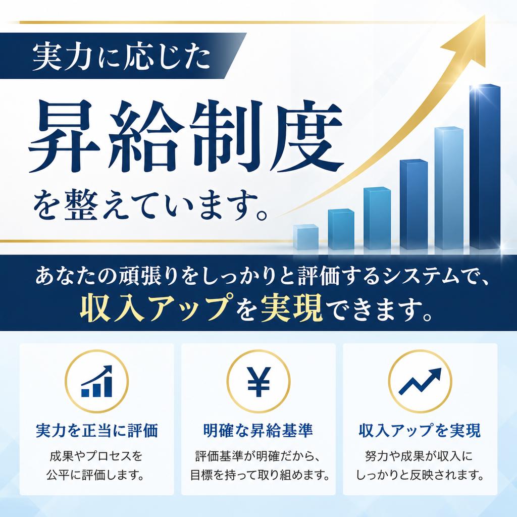 安心の給与体系
