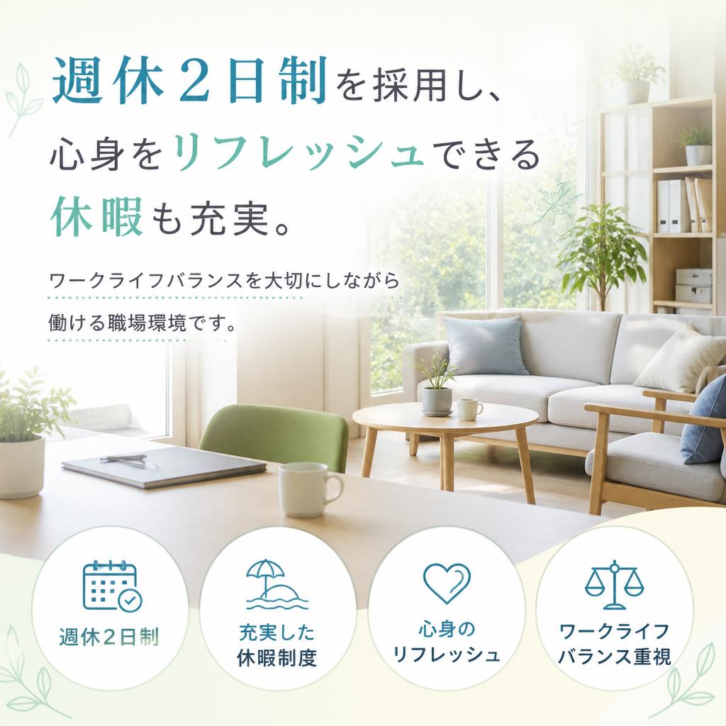 働きやすい環境