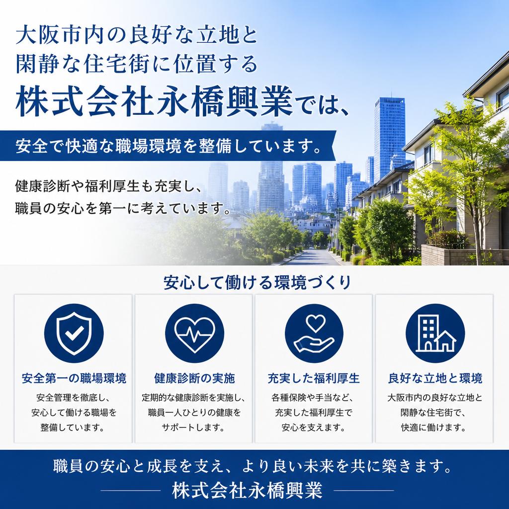 安心の職場環境