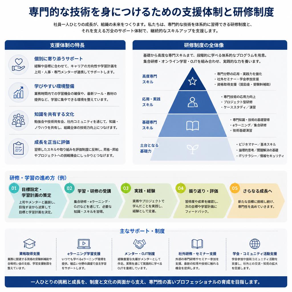 スキルと知識の向上