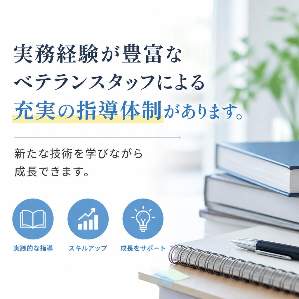 充実したサポート体制