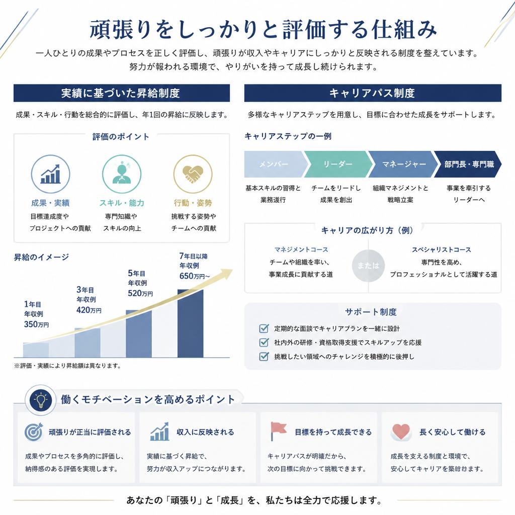 実績に基づく評価制度