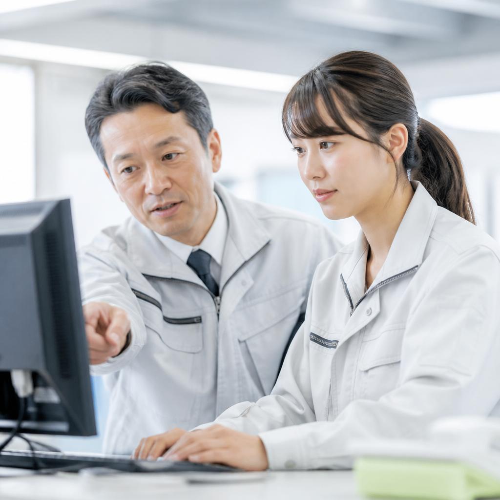 先輩スタッフによる充実の指導